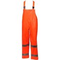 Tingley Rubber Tingley® Eclipse„¢ Class E FR Overall, Snap Fly Front, Fluorescent Orange/Red, 5XL O44129.5X